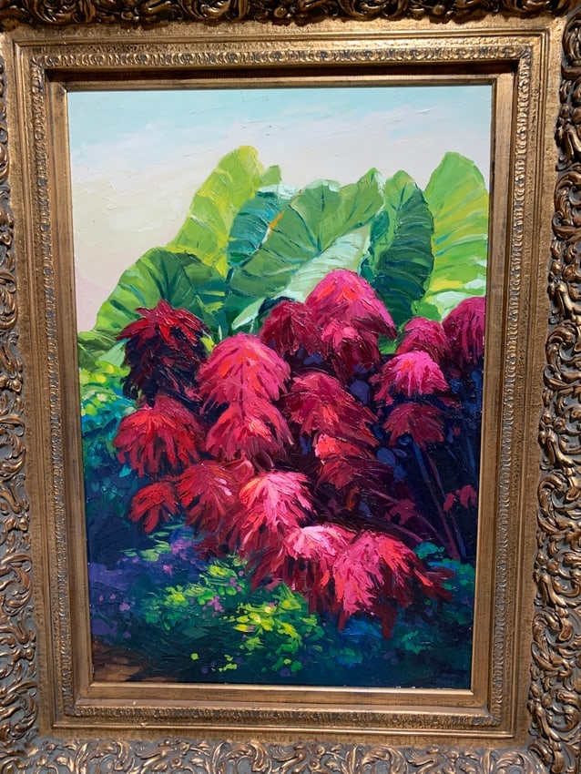 Yuri Skorupsky b. 1965 (Ukrainian/American) — Botanic Garden, Original Oil on Canvas Painting (1 of 9)