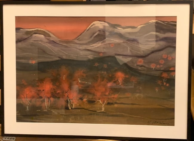 Ausma Kruminya (Ausma Krumin'a) 1933-2025 (Latvian artist) — Original Watercolor Painting (1 of 6)