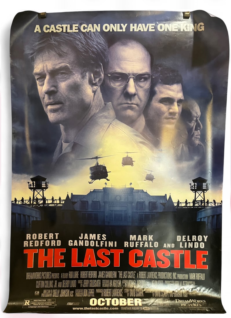 The Last Castle (2001) Original Advance Movie Poster – Robert Redford, James Gandolfini Mark (1 of 4)