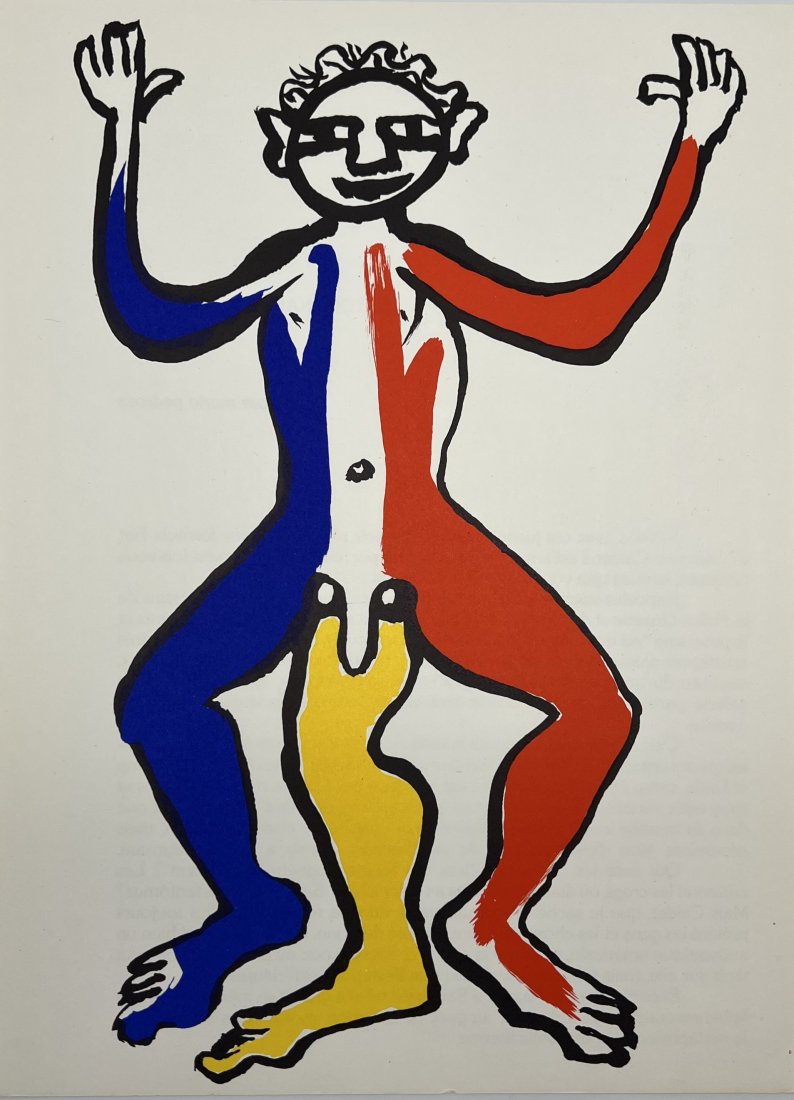 Alexander Calder, (1898 - 1976) - "Acrobat" (1 of 2)