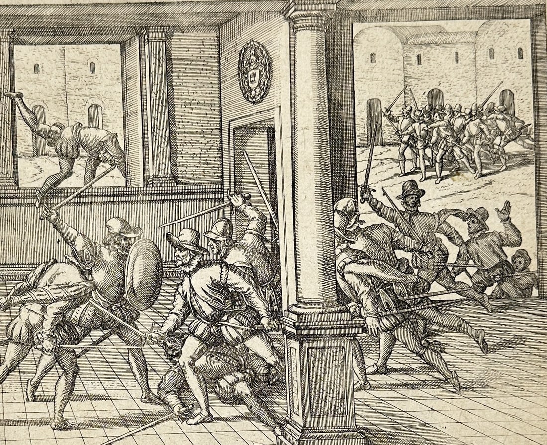 Johann Ludwig Gottfried / Theodor de Bry – Marchio Pizarrus à Jacobo Almagro (1 of 3)