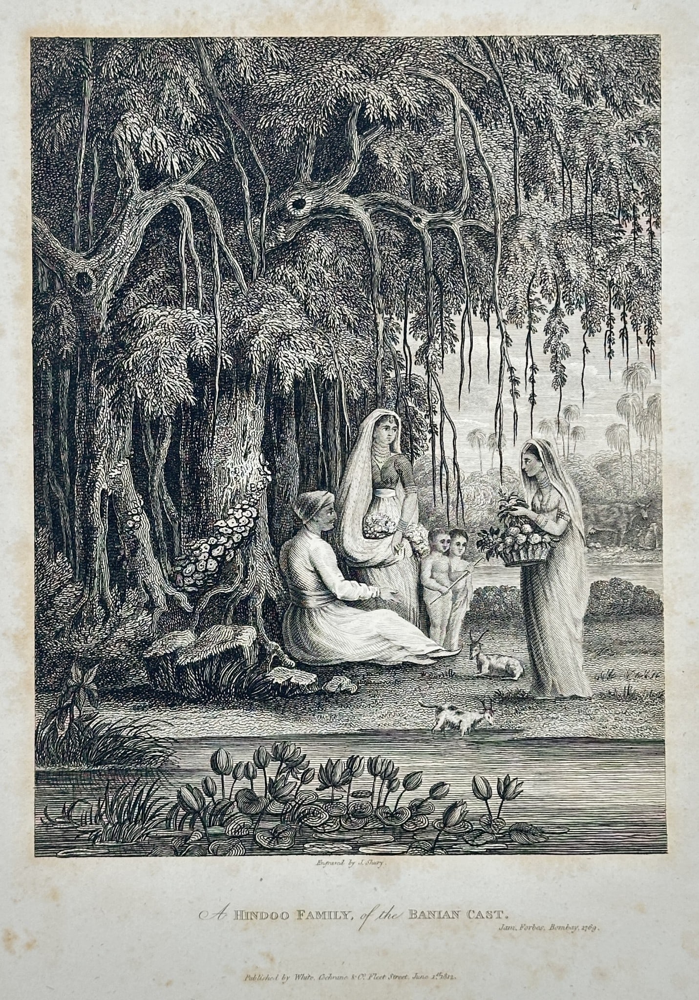 James Forbes (1749–1819) – A Hindoo Family of the Banian Cast – Large Folio (1 of 2)