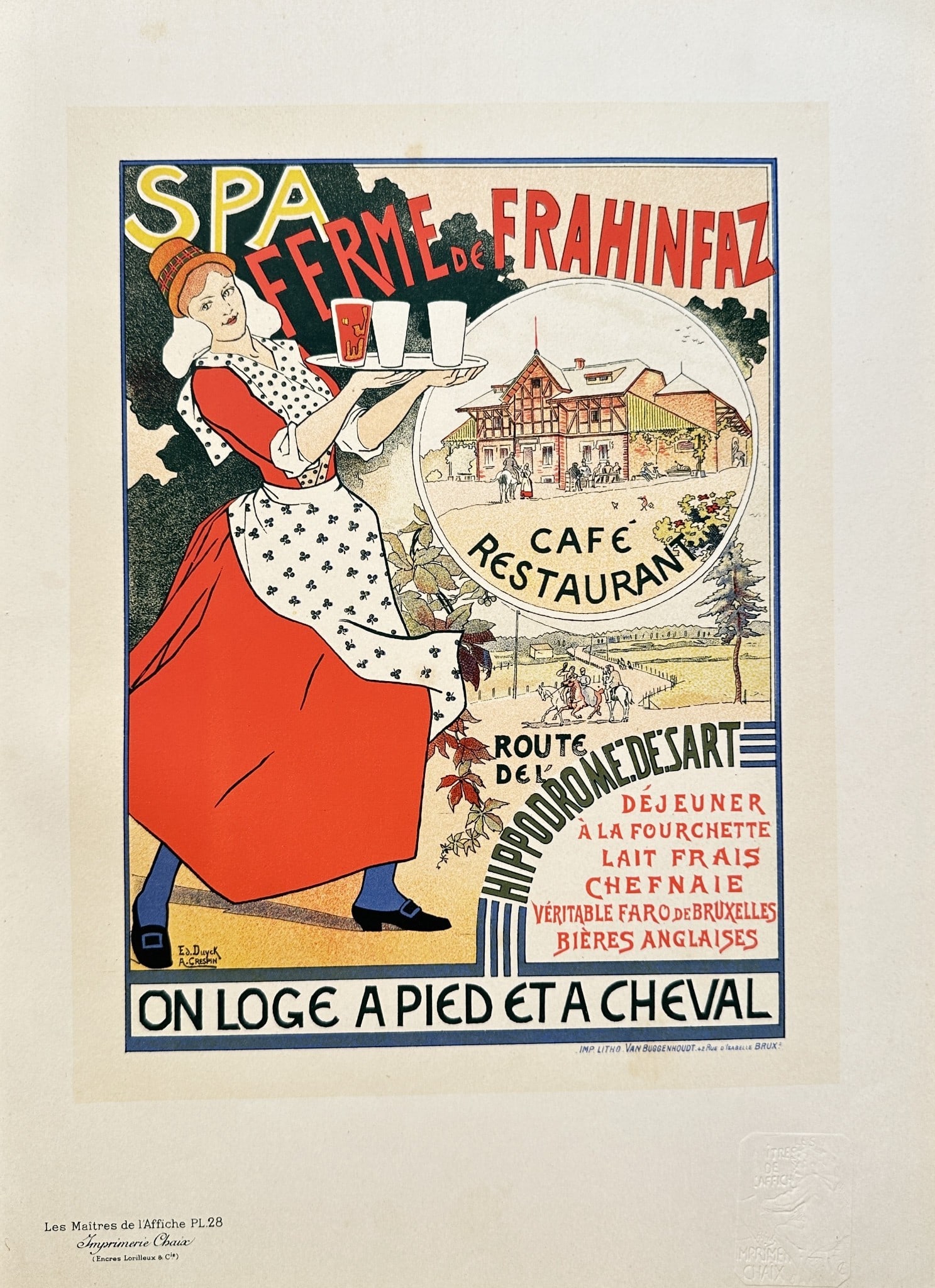 Edouard Duyck and Adolphe Crespin – Spa Ferme de Frahinfaz, Belgium (1 of 2)