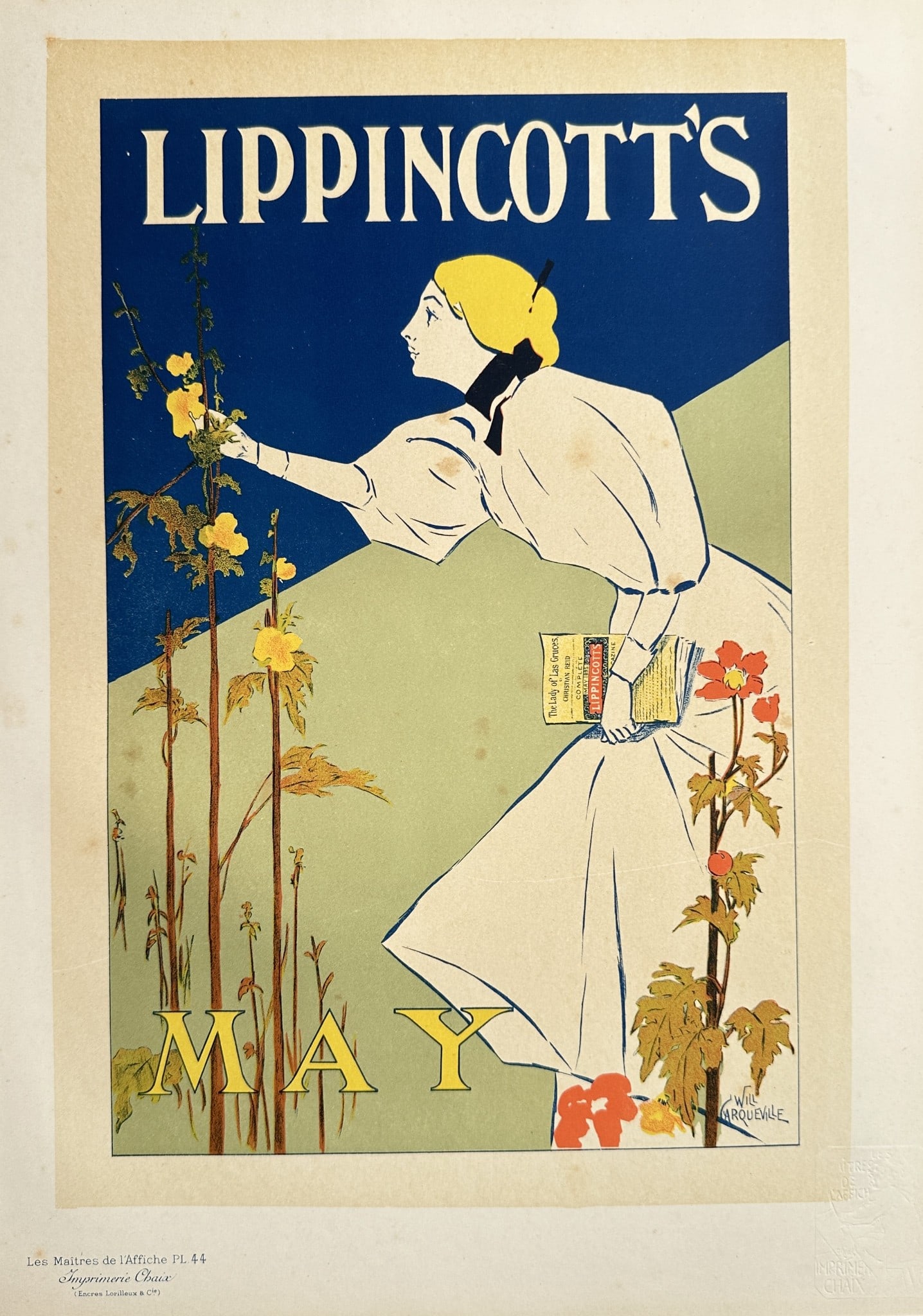 William L. Carqueville (1871–1946) – Lippincott’s, May (Magazine Advertisement) (1 of 2)