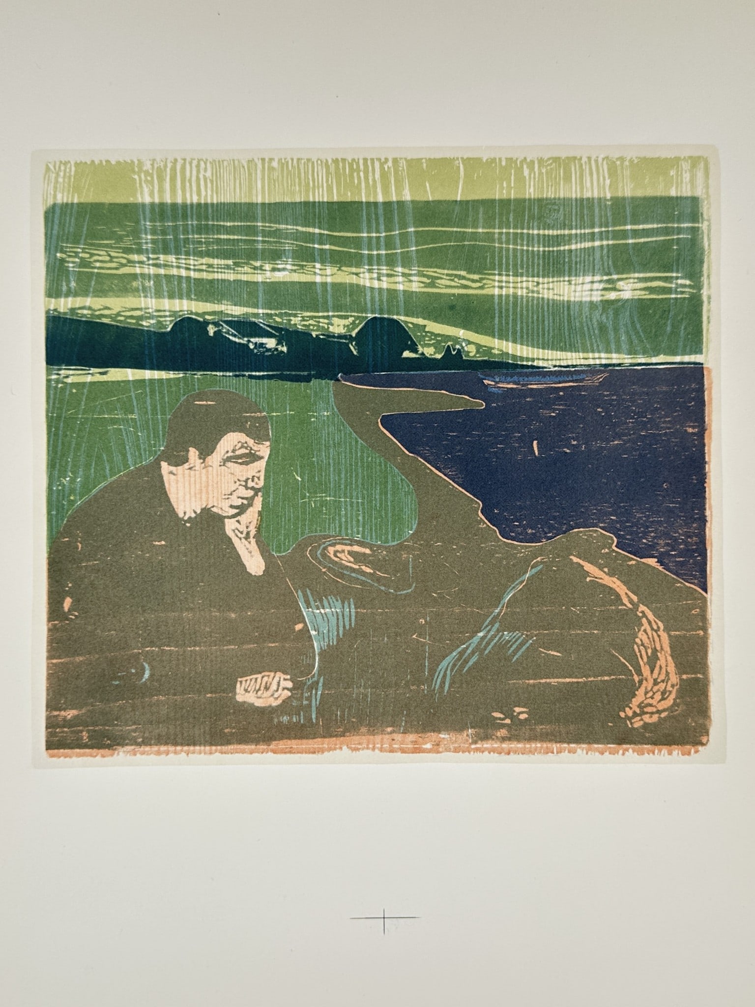 Edvard Munch (1863–1944), after – Separation – Offset print (1980) (1 of 2)