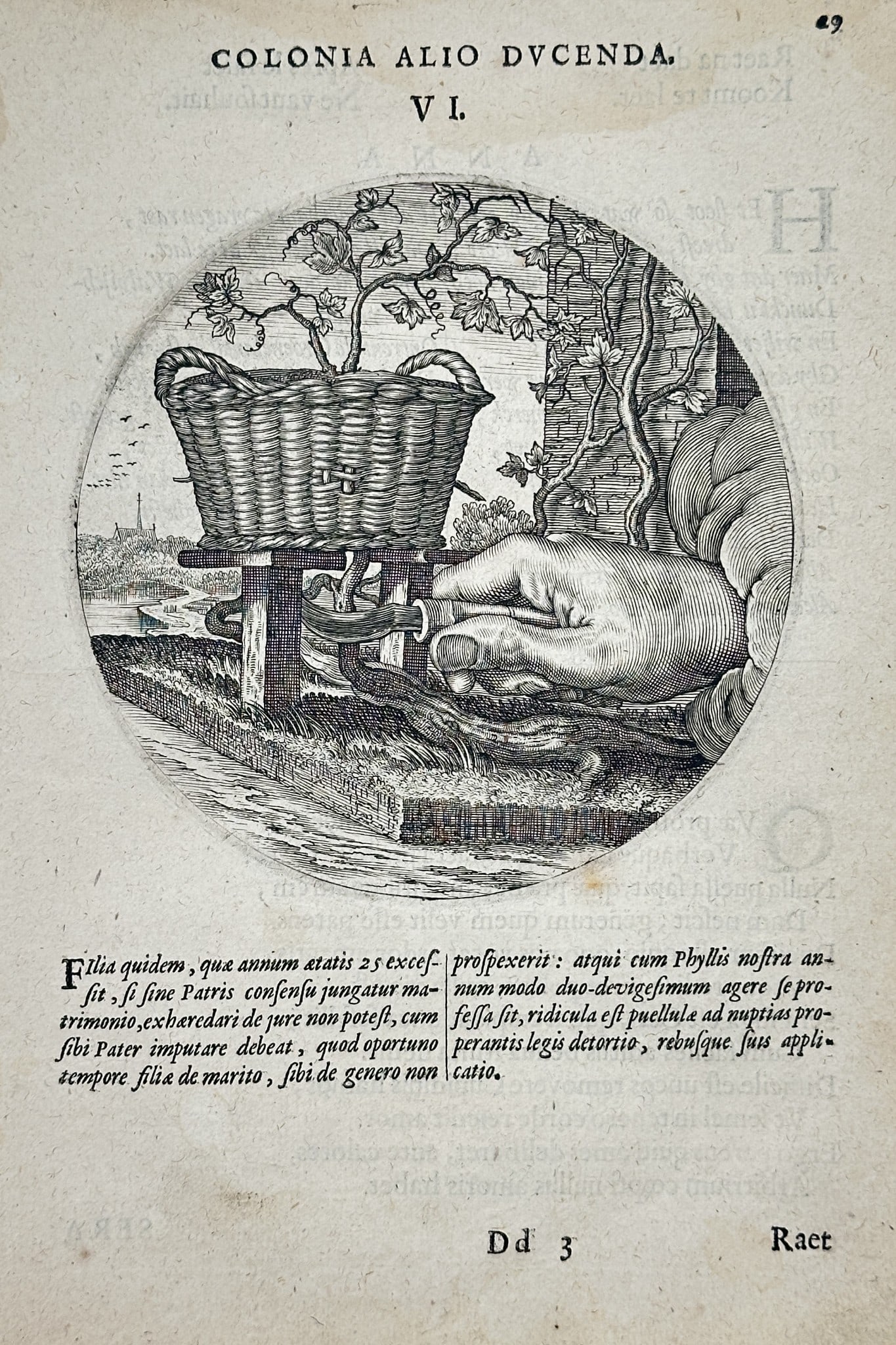 Jacob Cats (1577–1660) – COLONIA ALIO DUCENDA (The Colony Must Be Led (1 of 3)