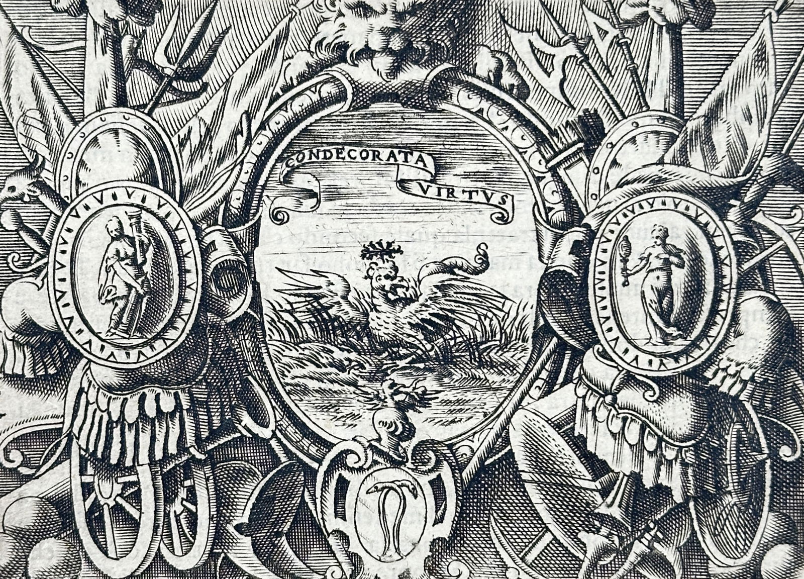 Adriaen Pietersz van de Venne (1589–1662) – Allegorical Device of Captain Mario Anguillara (1 of 3)