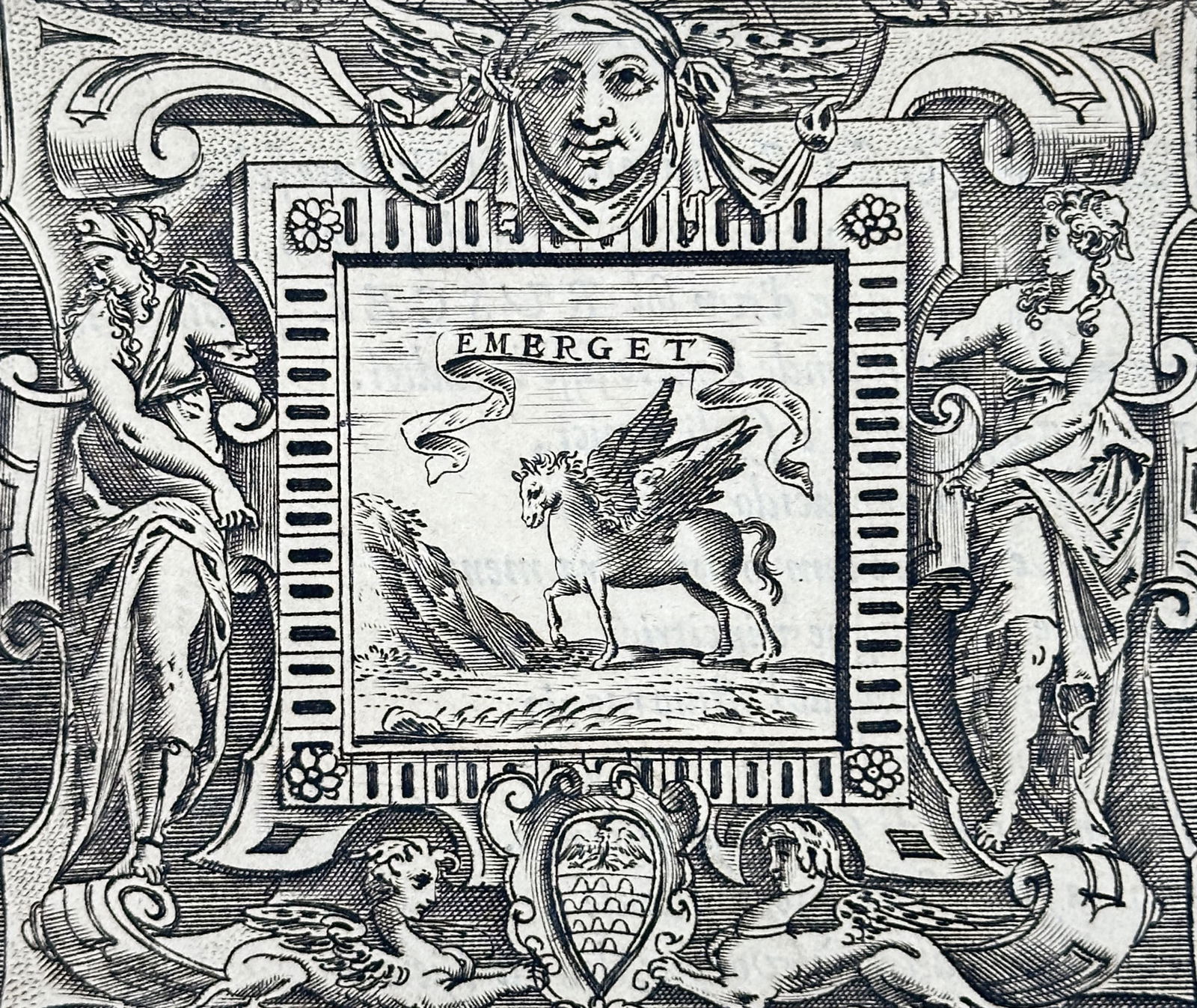 Girolamo Ruscelli (1504-1566) – Emerget – Woodcut (1584) (1 of 3)