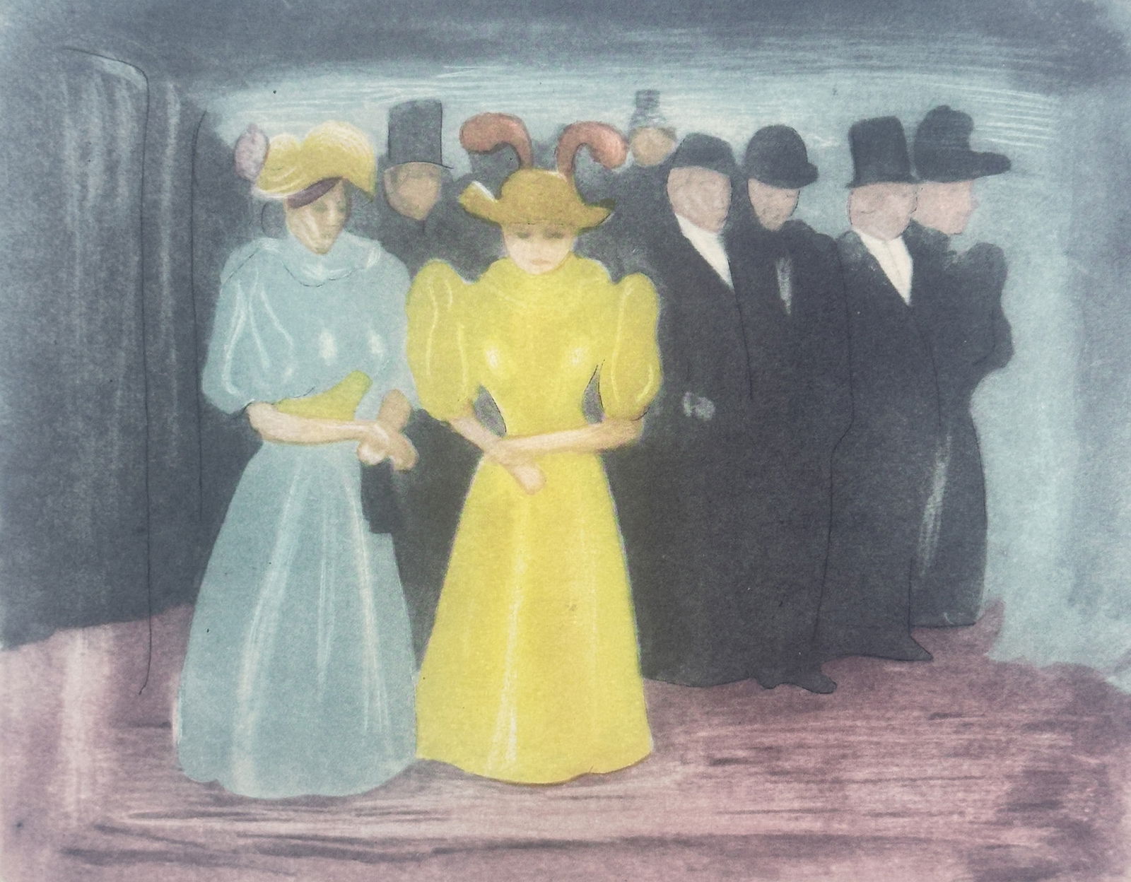 Edvard Munch (1863–1944) – The Girls on the Bridge – Offset print (20th Century) (1 of 3)