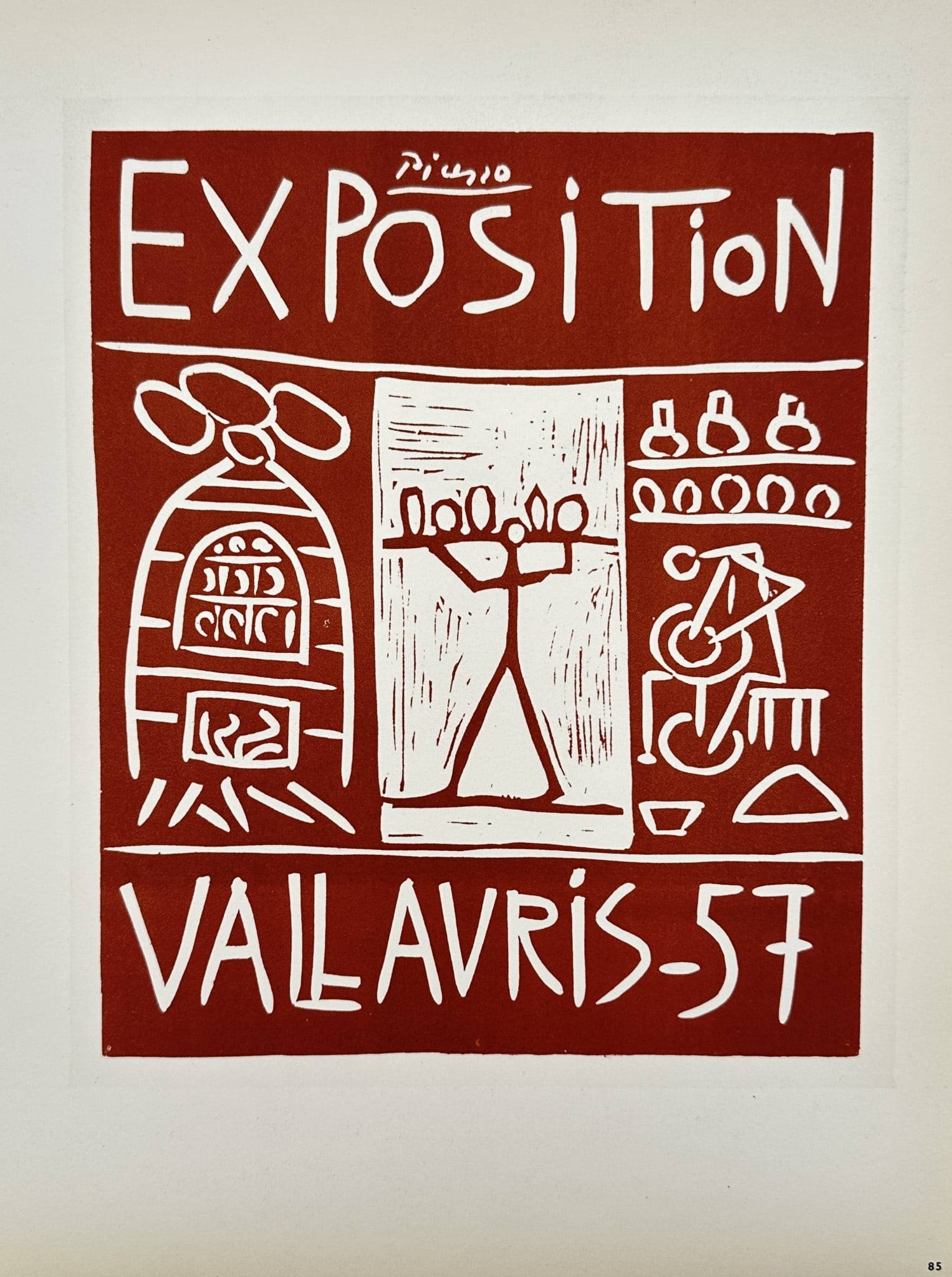 Pablo Picasso (1881–1973), after – Poster for Exposition Vallauris 20th Century (1 of 2)