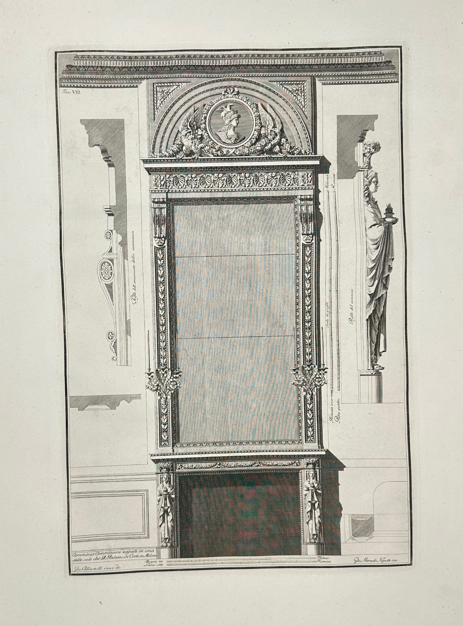 Giocondo Albertolli (1742–1839) – Neoclassical Architectural Ornamentation (1 of 2)