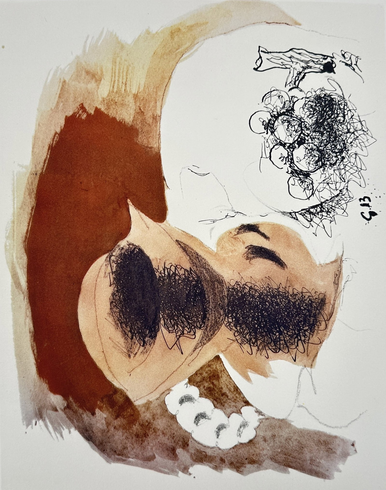 Georges Braque (1882–1963), after – Abstract Composition with Still Life – Offset print (20th (1 of 2)