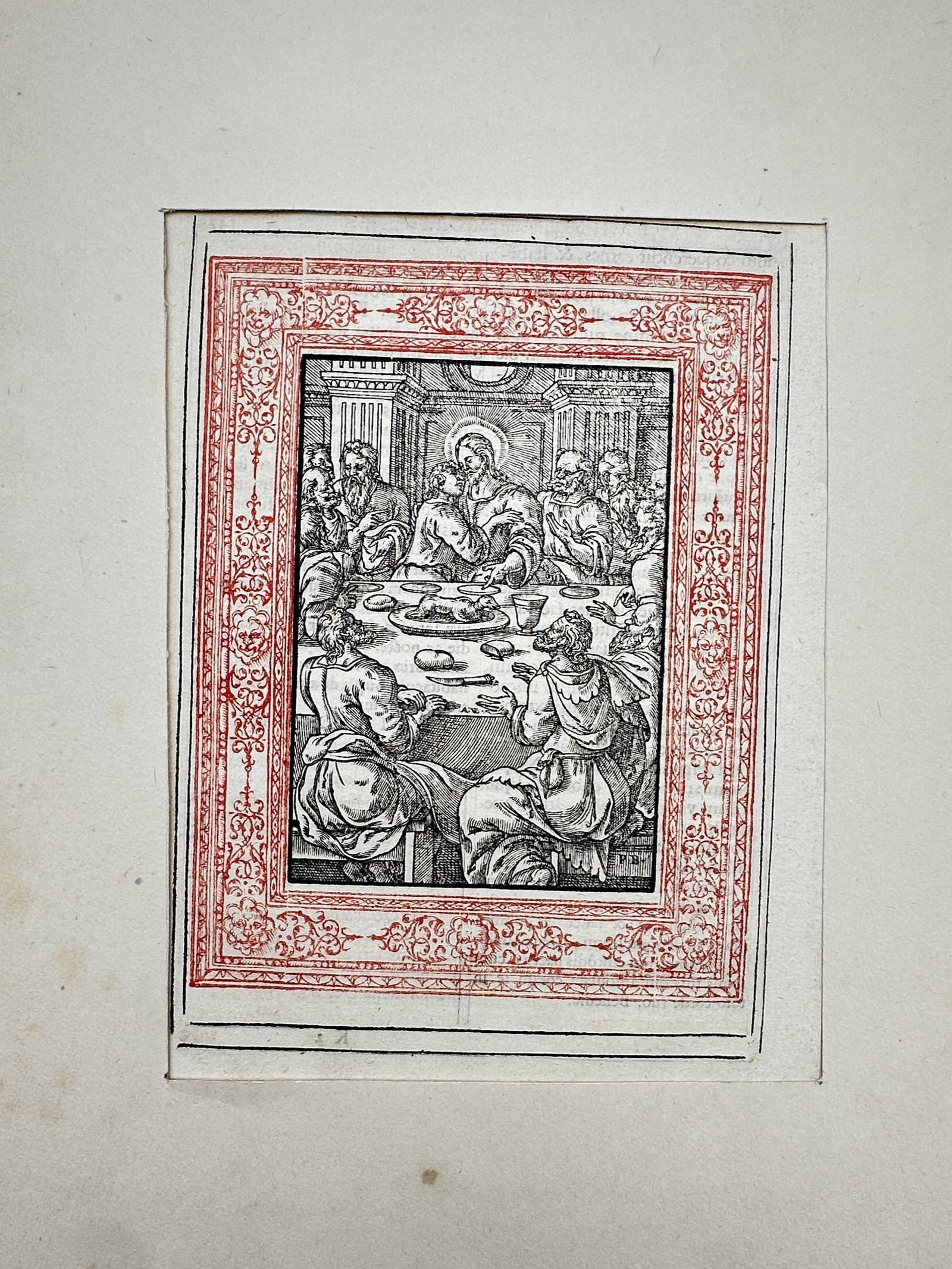Albrecht Durer (1471-1528) – The Last Supper – Woodcut (1511): The Last Supper. This woodcut depicts Jesus and his disciples gathered around a table during their final meal, capturing the moment of emotional gravity and spiritual significance. The central image i