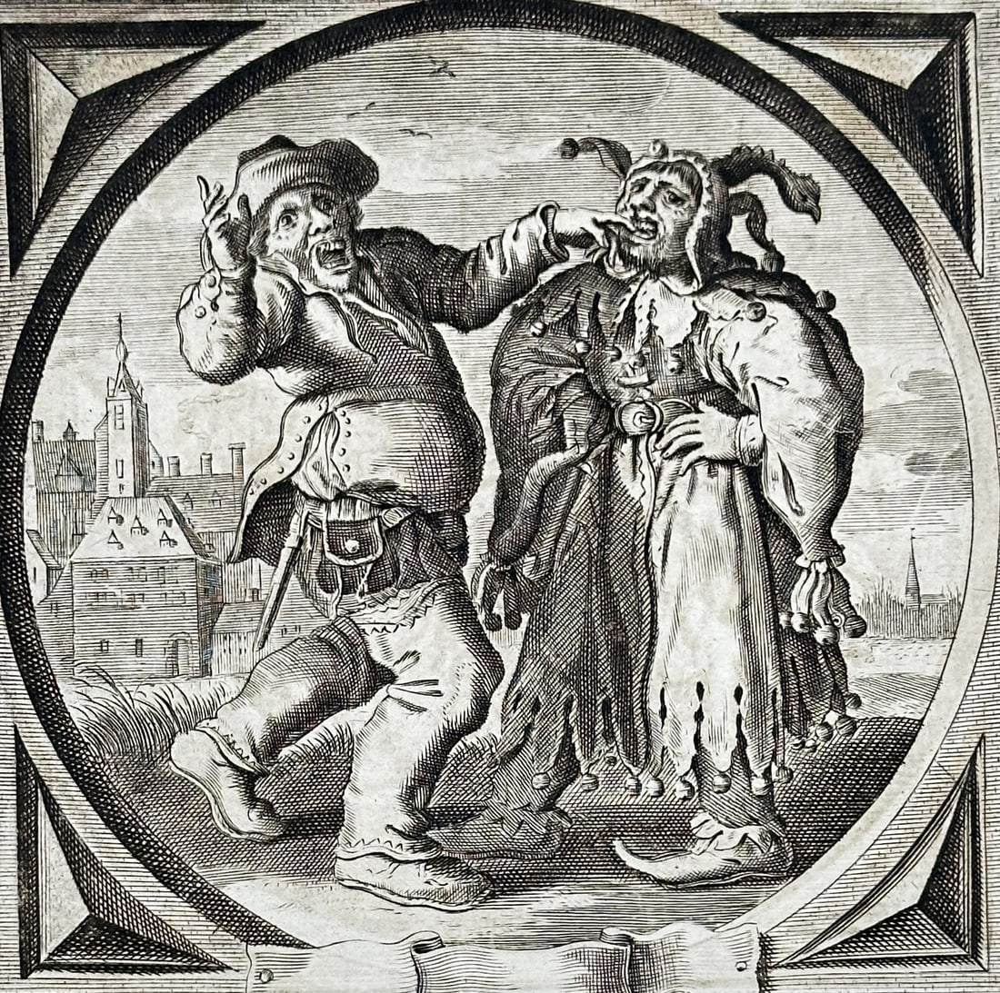 Jacob Cats (1577–1660) – Imprudent Trust – Etching (1655) (1 of 3)