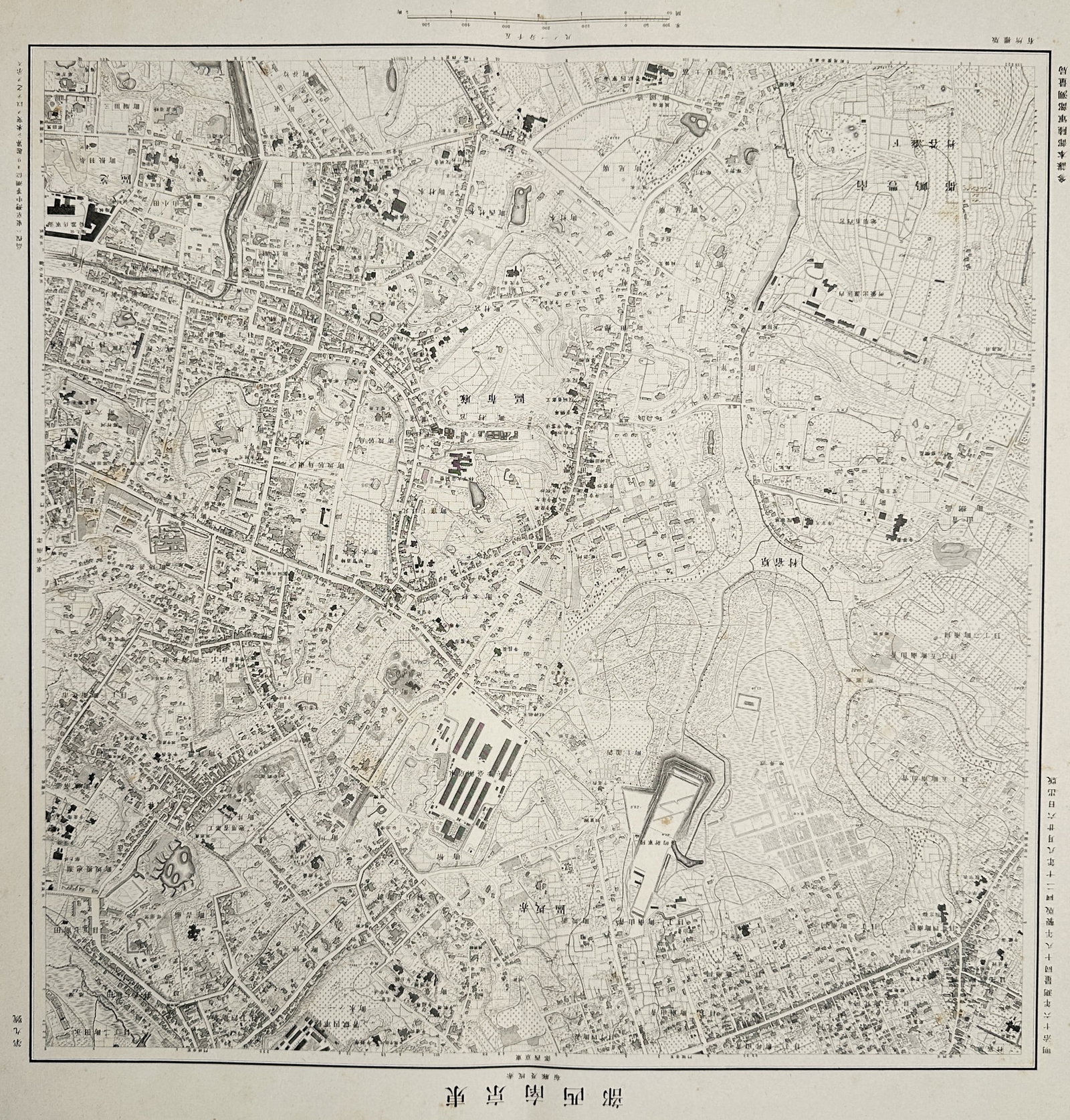 Geospatial Information Authority of Japan – Map of Southwest Tokyo (T?ky? Seinambu) –: "T?ky? Seinambu" displays a highly detailed, large-scale topographical survey map of the southwestern districts of Tokyo, showcasing an intricate cartographic network of urban blocks, traditional resi