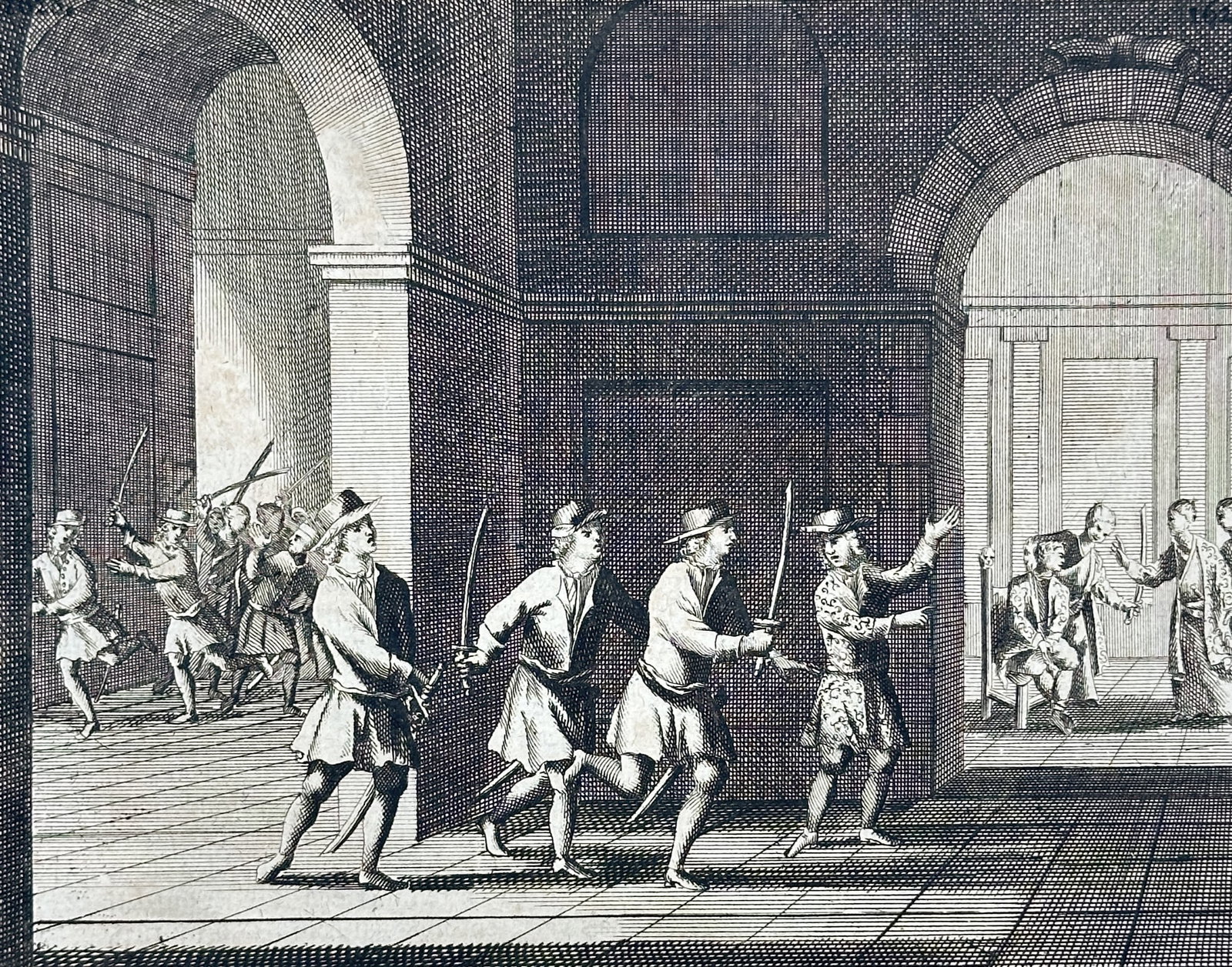 François Valentijn (1666–1727) – Historical Scene Involving Merchant van der Hagen – (1 of 3)