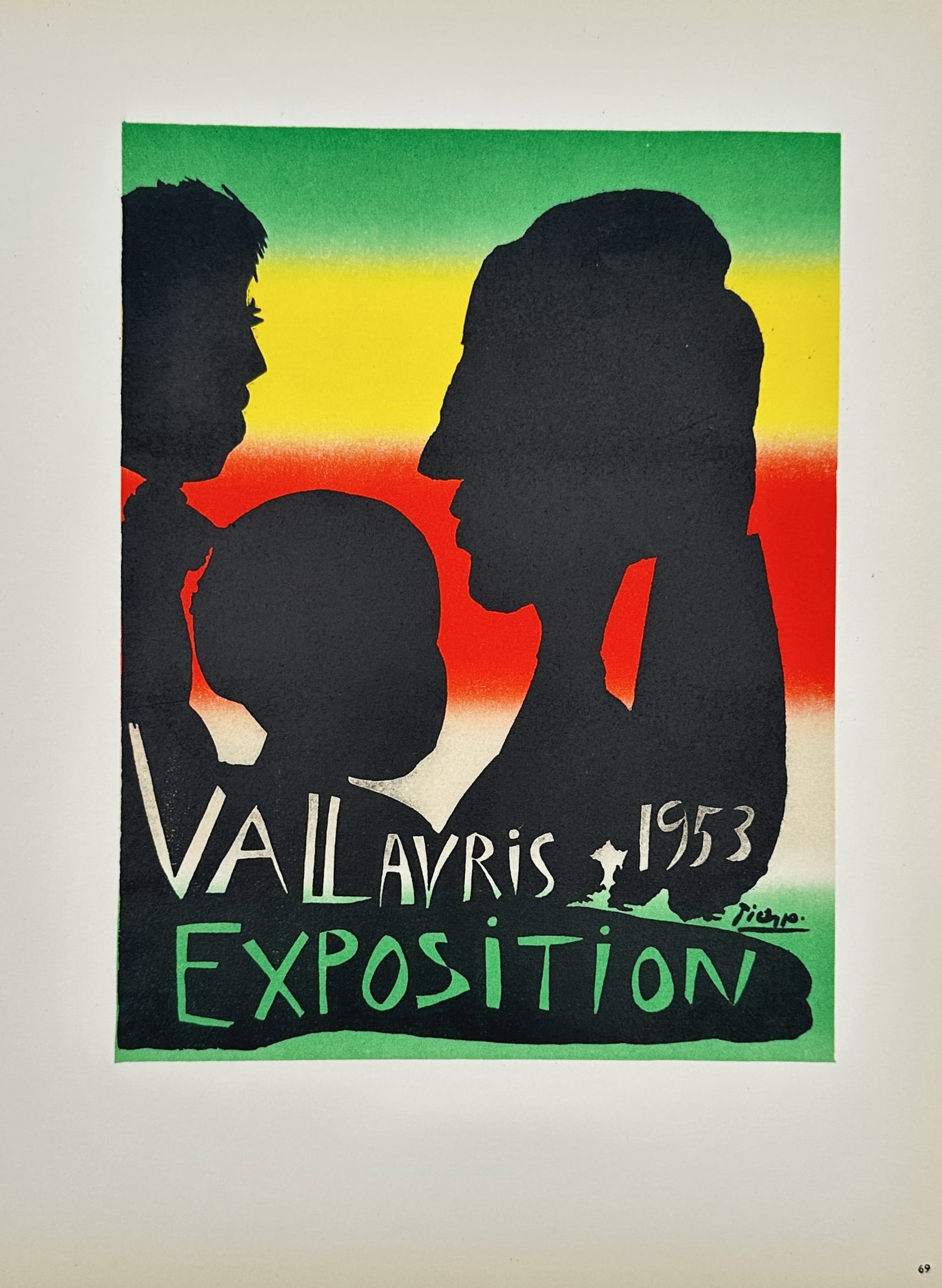 Pablo Picasso (1881–1973), after – Vallauris 1953 Exposition – Lithograph (20th Century) (1 of 2)
