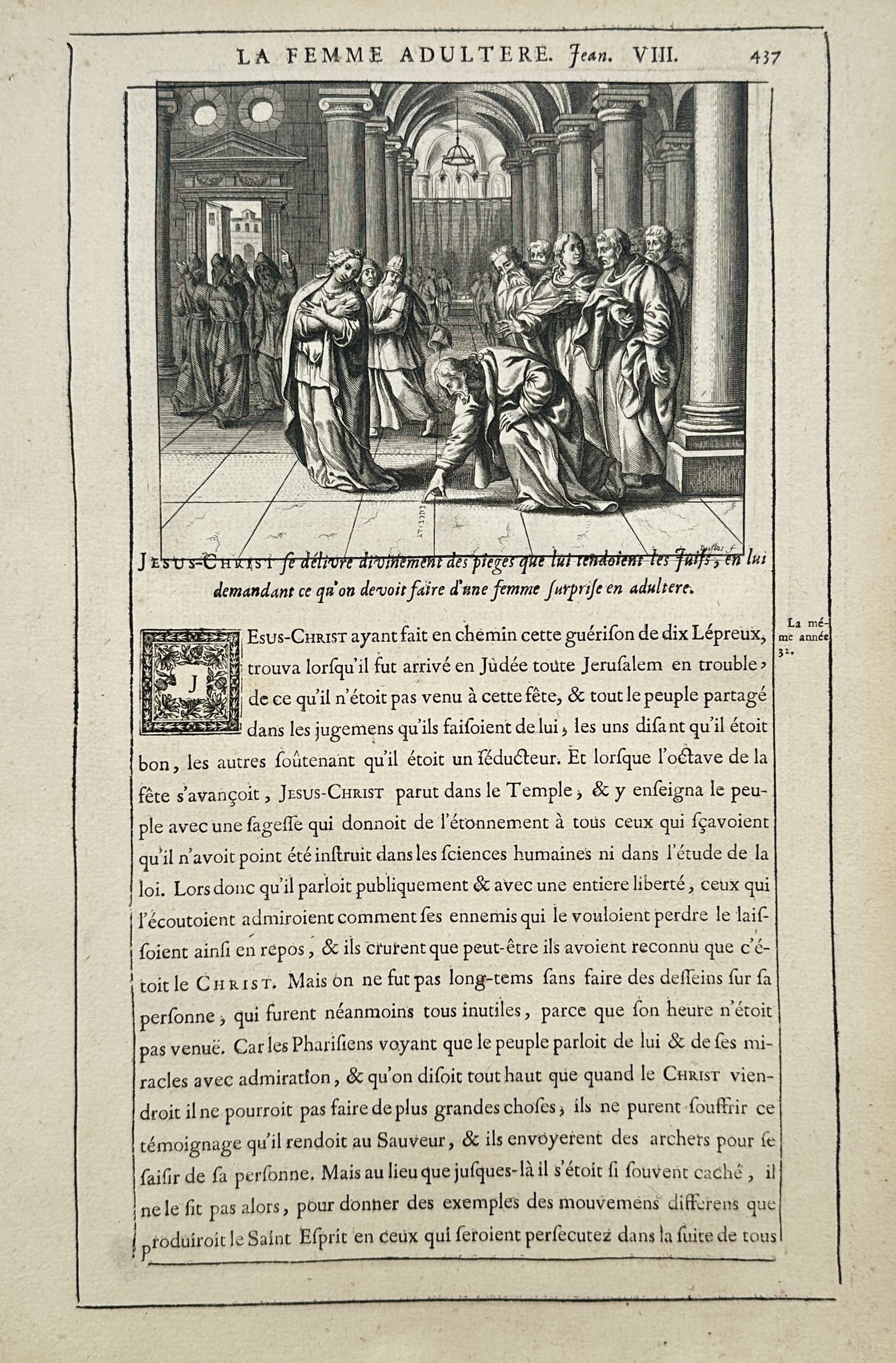 Isaac Lemaistre de Sacy (1613–1684) – Biblical Scene: The Adoration of the Shepherds (1 of 2)