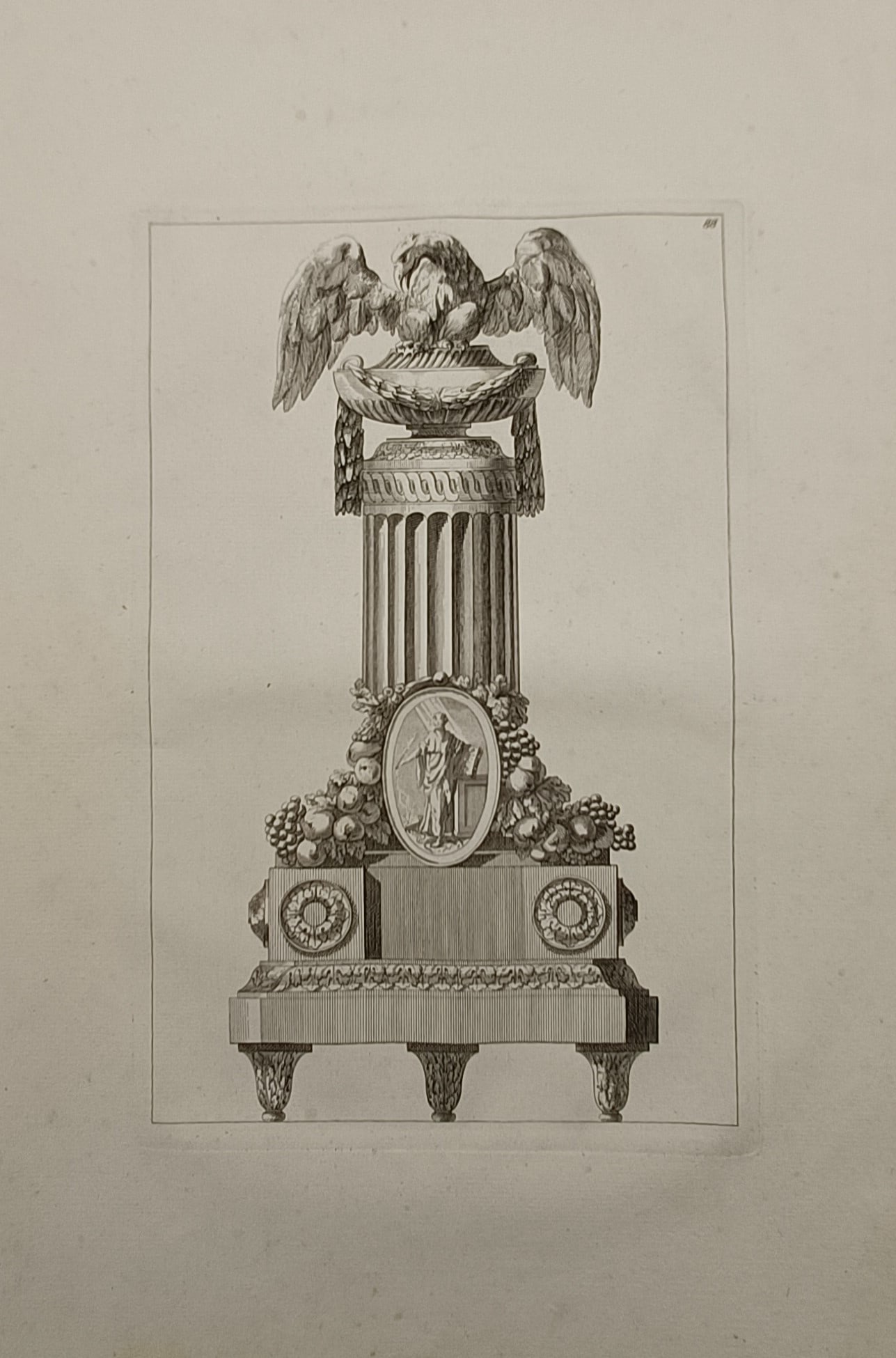 Jean-Charles Delafosse (1734–1791) – Allegory of America – Engraving (1768) (1 of 2)