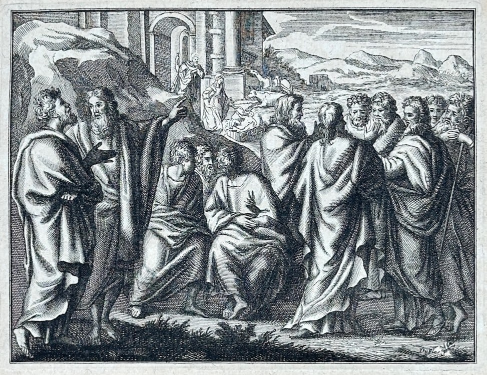 Nicolas Fontaine – The Twelve Minor Prophets – Engraving (1670) (1 of 3)