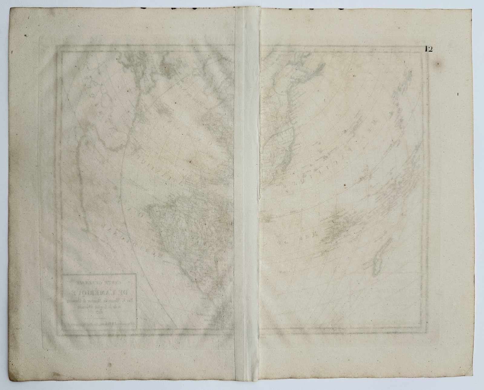 Edme Mentelle – Map of the Americas – Western Hemisphere – Engraving (1823) - 3