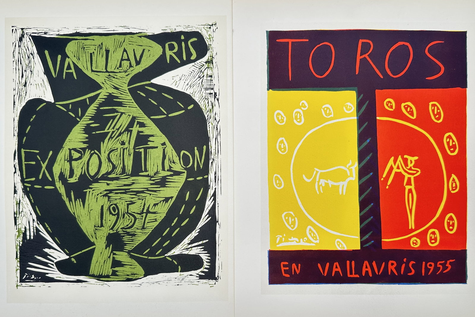 Pablo Picasso, after – Vallauris Exhibition Posters – Offset prints (20th Century) (1 of 2)