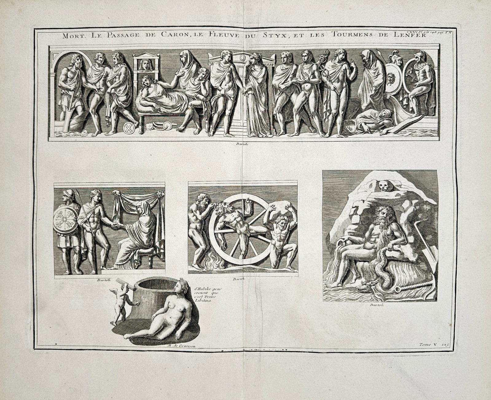 Bernard de Montfaucon – Classical Study of Death, Charon's Crossing, and the Underworld (1 of 2)
