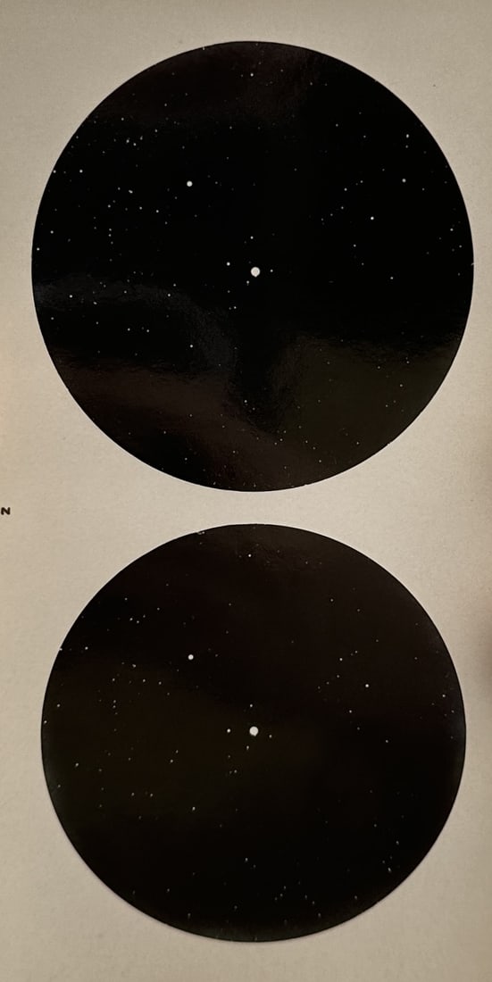Max Wolf – A Planet with Moons Saturn – Lithograph (20th Century) (1 of 2)