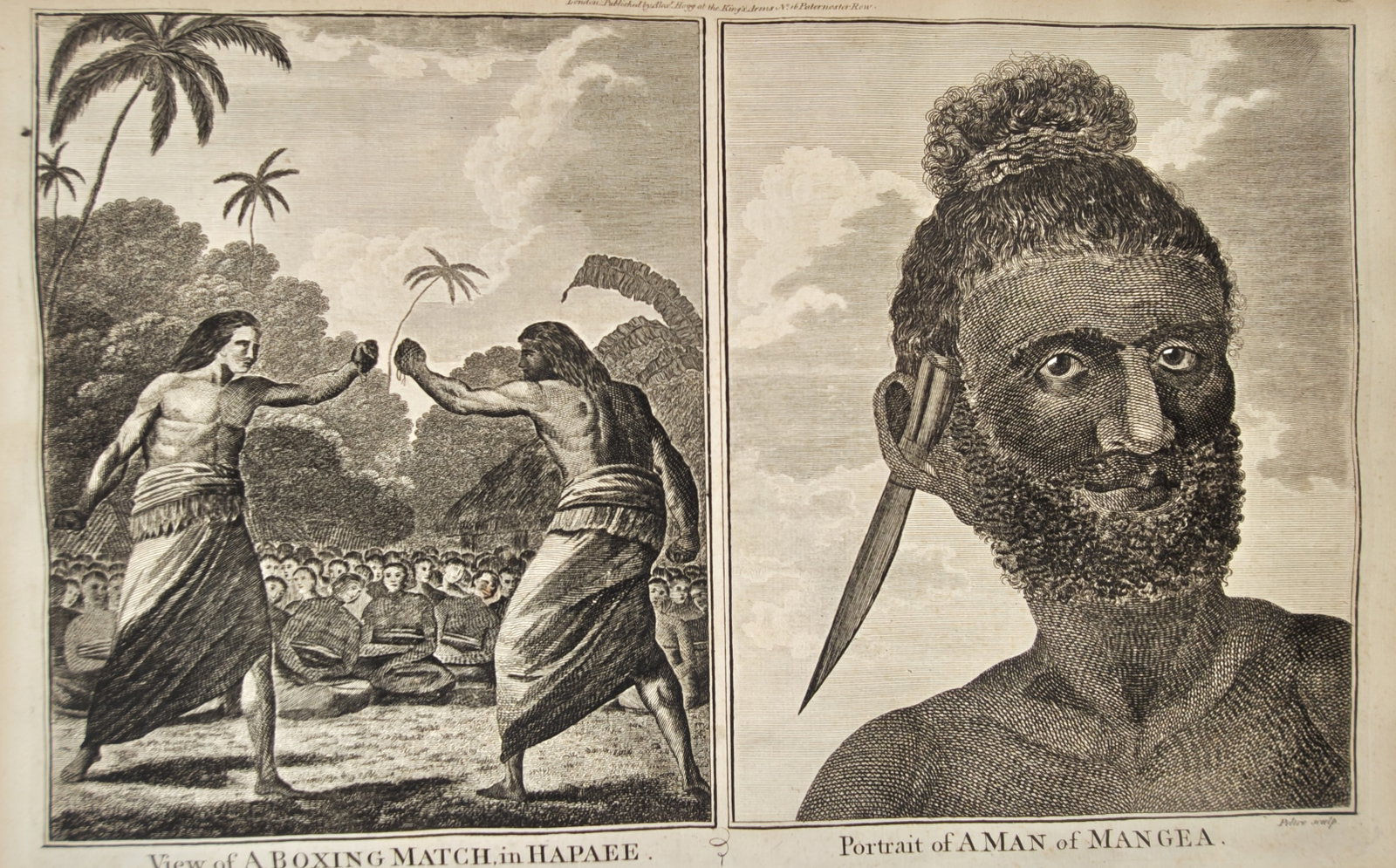 Alexander Hogg – Ethnographic Studies of a Boxing Match in Hapaee and a Portrait of a Man of (1 of 2)