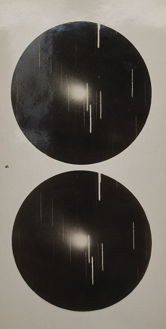 Edward Emerson Barnard – Astrophotographical Stereoscopic Study of Celestial Object with Star (1 of 2)