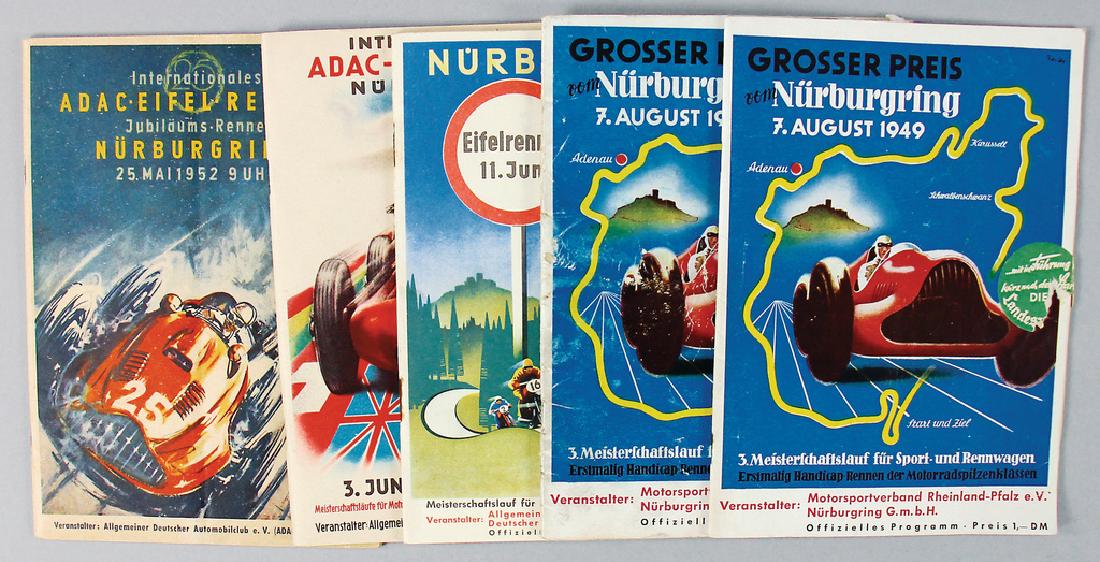 Mixed lot of programmes, 5 pieces, among them 2x Grand (1 of 1)