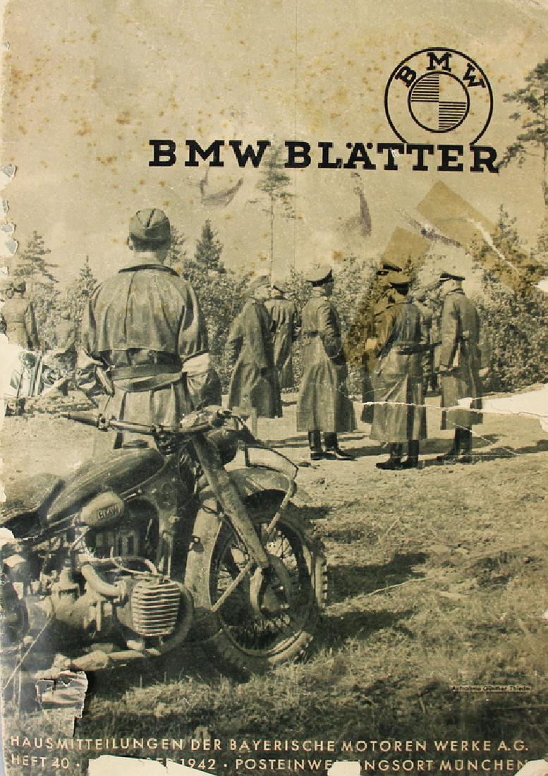 Magazine "BMW BlÃ¤tter", year 1942, issue No. 40, (1 of 1)