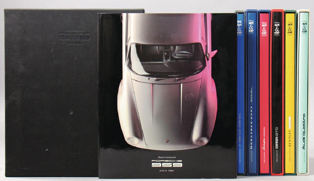 From the series "Art & Car Edition" 7 limited books, (1 of 1)