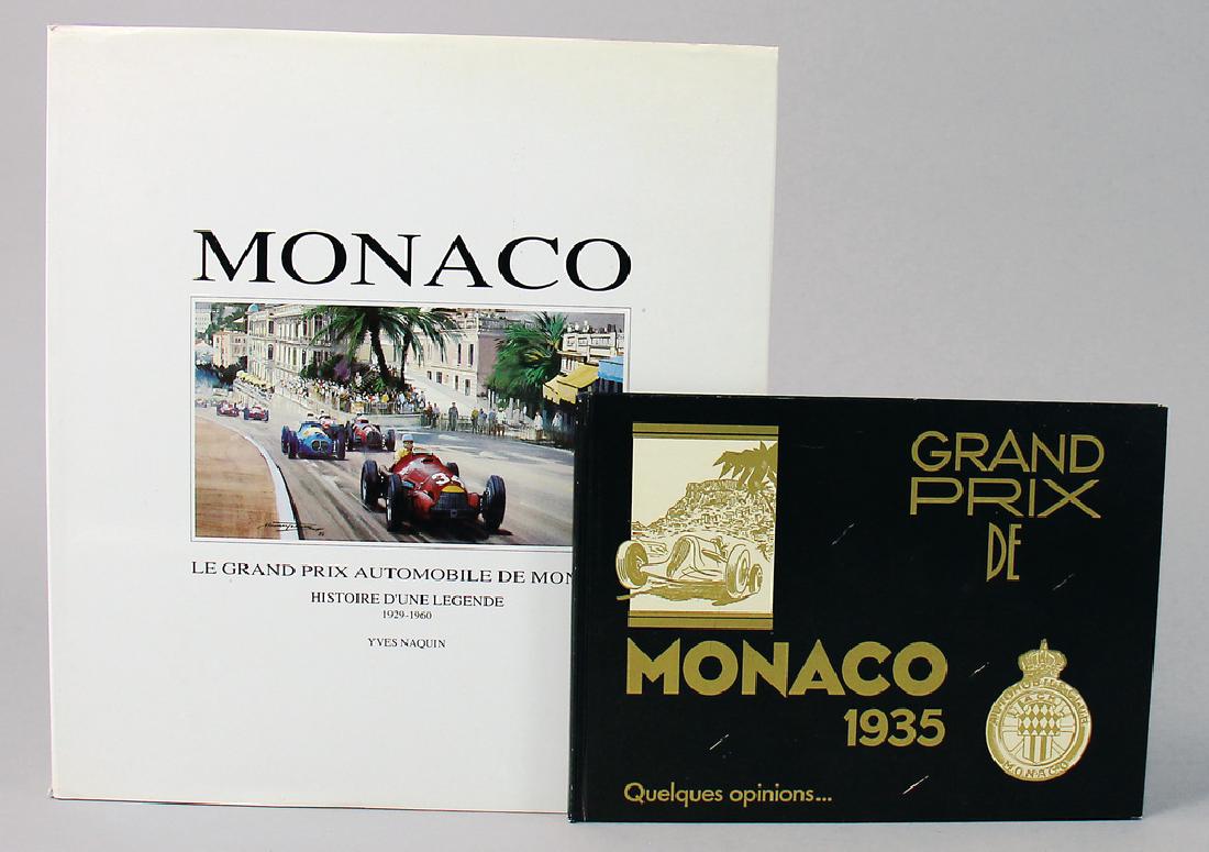 Mixed lot of 2 books, No. 1: "Monaco-le Grand Prix (1 of 1)
