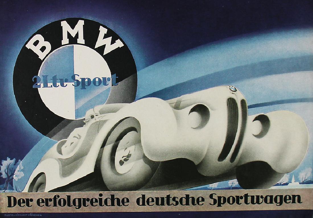 BMW Brochure "Der erfolgreiche Deutsche Sportwagen" BMW (1 of 1)