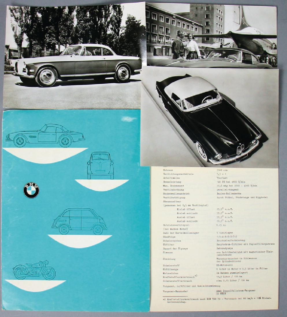 BMW BMW 507/503, rare press kit, 12 pages technical (1 of 1)