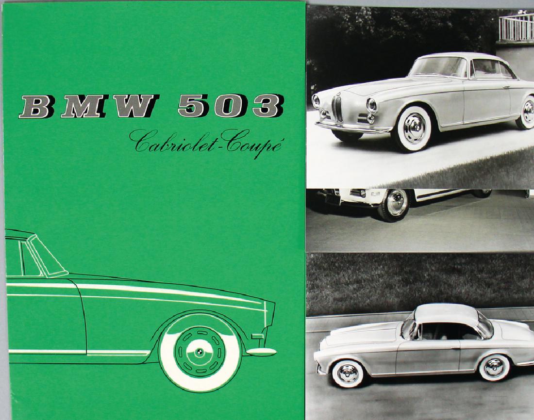 BMW Fold-out brochure 503 convertible and coupÃ©, 8 (1 of 1)
