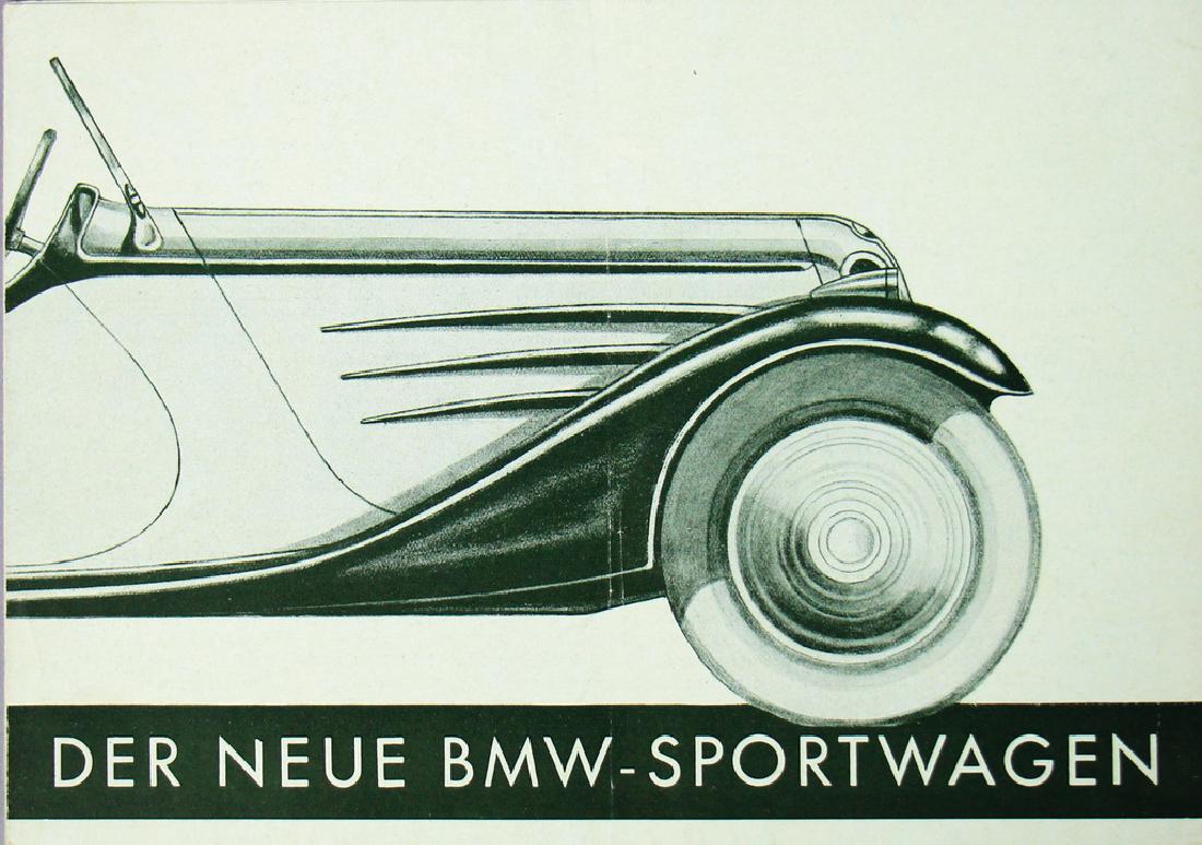 BMW Fold-out brochure "Der Neue BMW Sportwagen 1, 5 (1 of 1)