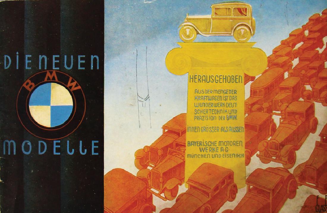 BMW Brochure "Die neuen Modelle" from 1931, 16 pages, (1 of 1)