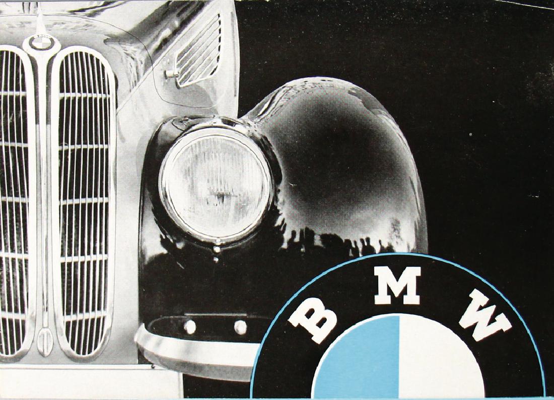 BMW Brochure model program 1938, 20 pages, German text, (1 of 1)