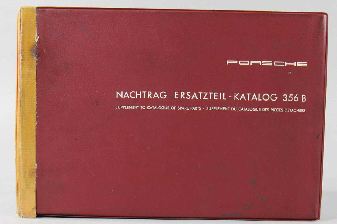 PORSCHE Supplement replacement parts catalog 356 B, (1 of 1)