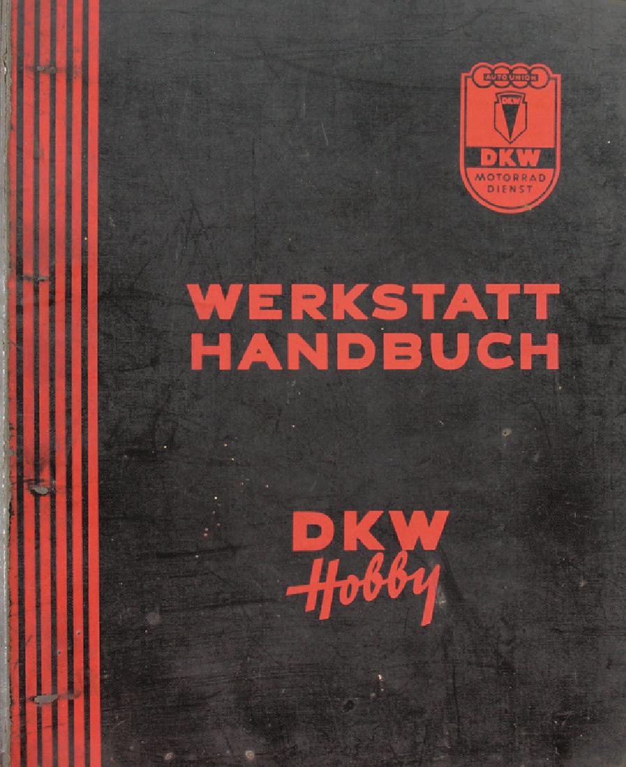 DKW 1955, workshop manual DKW hobby, was used in a (1 of 1)