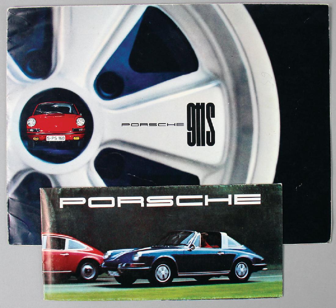 PORSCHE Mixed lot of 2 pieces, consist of a sales (1 of 1)
