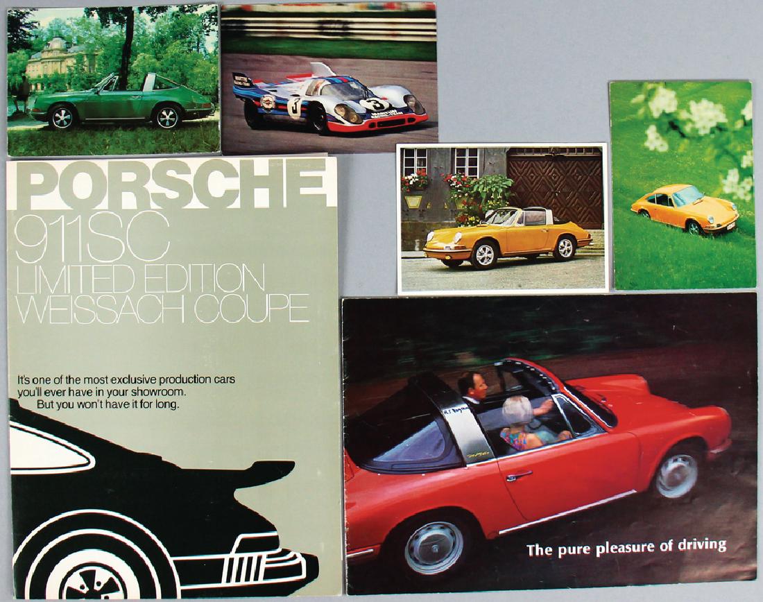 PORSCHE From the '60s up to the '80s, mixed lot of 6 (1 of 1)