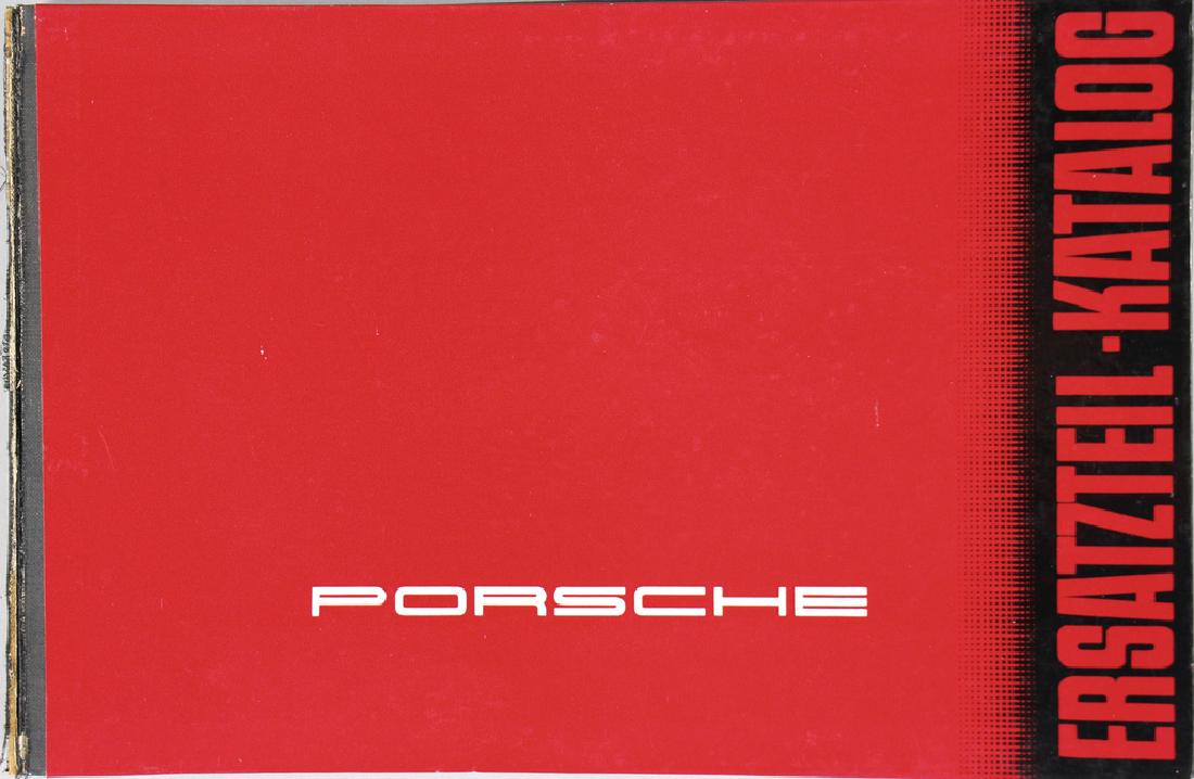 PORSCHE 1955, replacement parts-catalog II, type 356, (1 of 1)