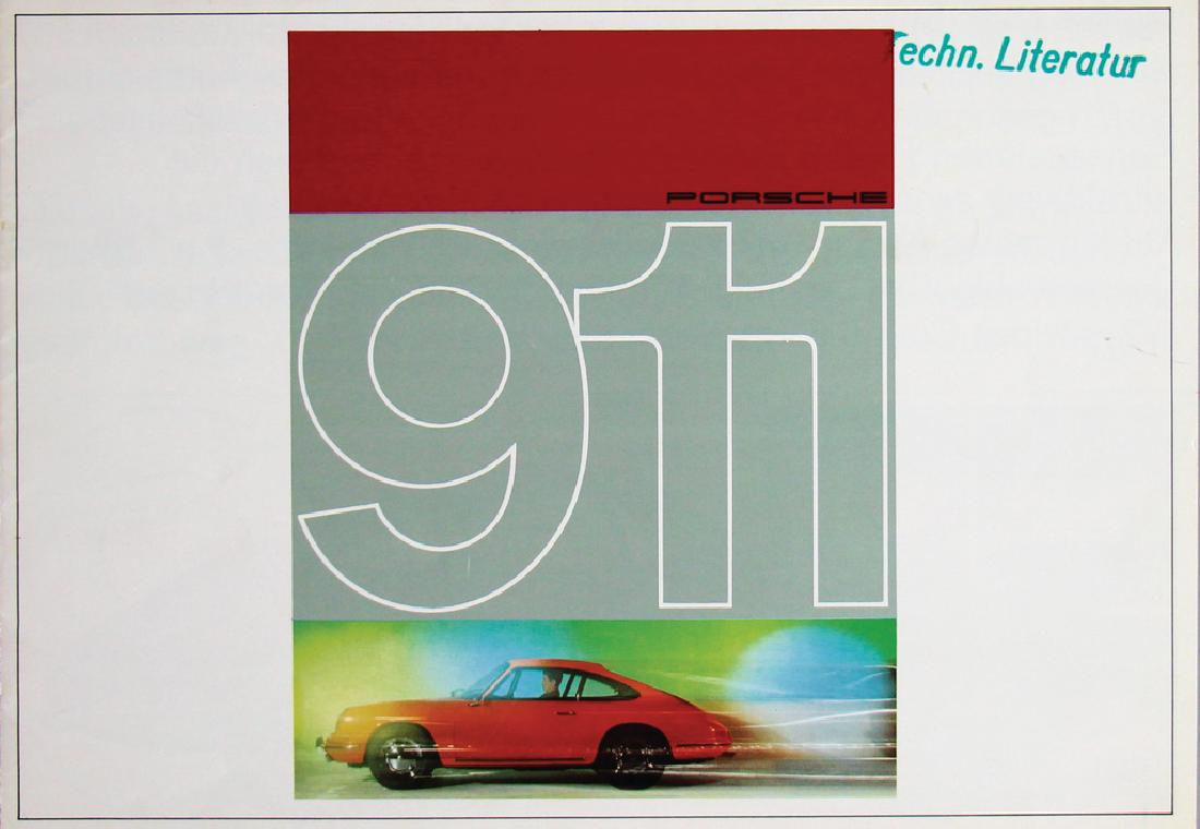 PORSCHE Sales brochure Porsche 911, W221, 12 pages, in (1 of 1)