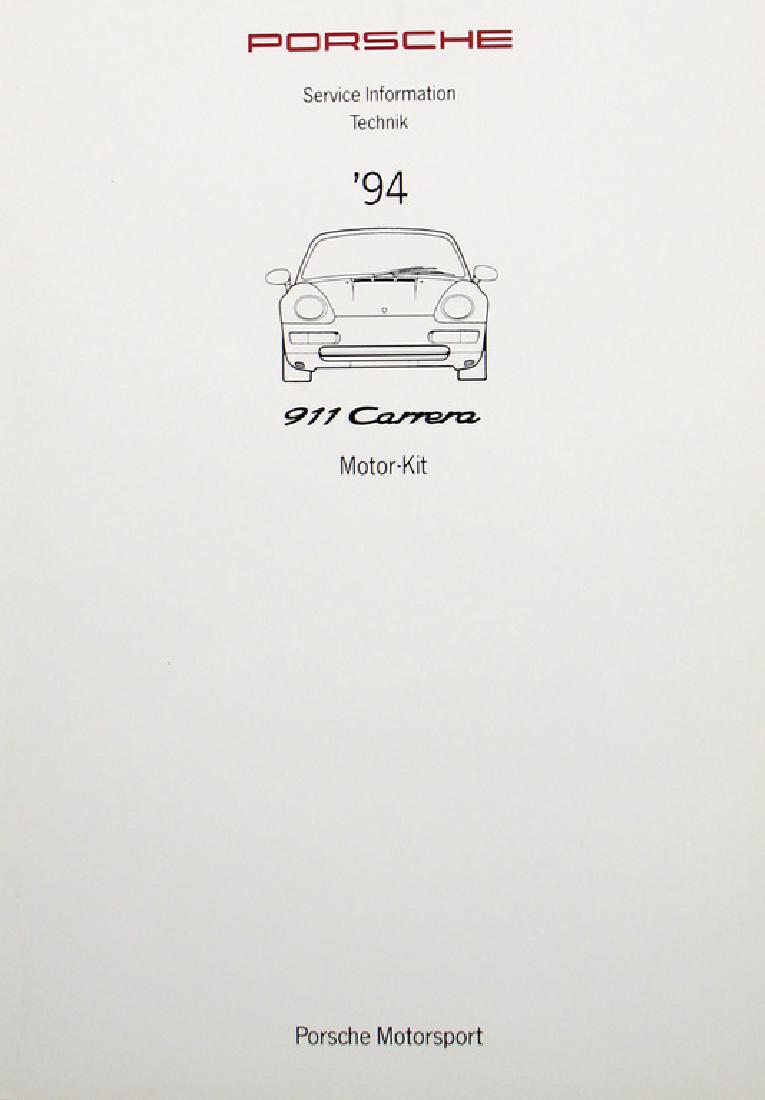 PORSCHE Service information technology 911 Carrera (1 of 1)