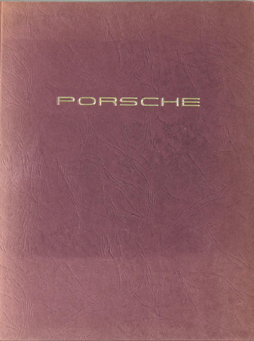 PORSCHE Folder from the '50s without contents, (1 of 1)