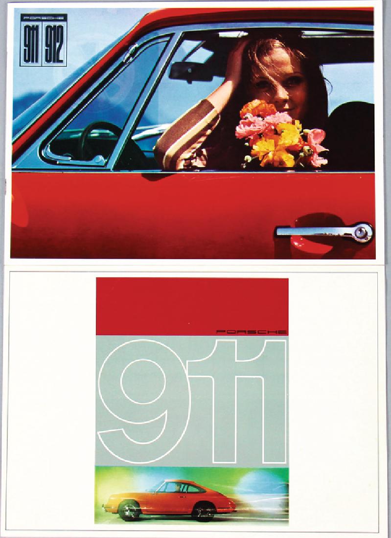 PORSCHE 2 sales catalogs, No. 1: model program 1966 (1 of 1)