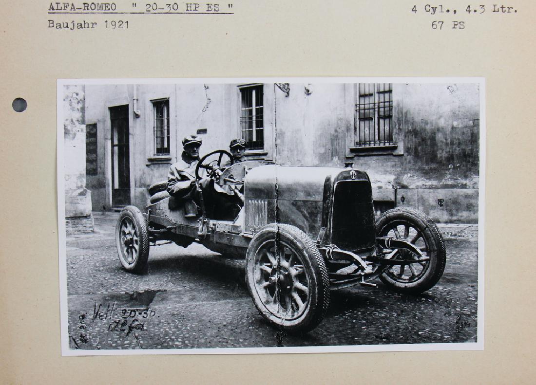 ALFA ROMEO Original B/W press photo type 20-30 HP ES, (1 of 1)